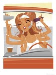 woman-driving-car-adjusting-mirror-applying-make-up-and-talking-on-cell-phone-with-multiple-arms-giclee-print-c12351517.jpeg
